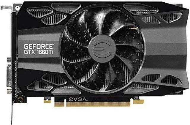 Alt view image 6 of 7 - EVGA GeForce GTX 1660 Ti XC, Overclocked, 2.75 Slot Extreme Cool, 65C Gaming, 6GB GDDR6, 06G-P4-1263-KR