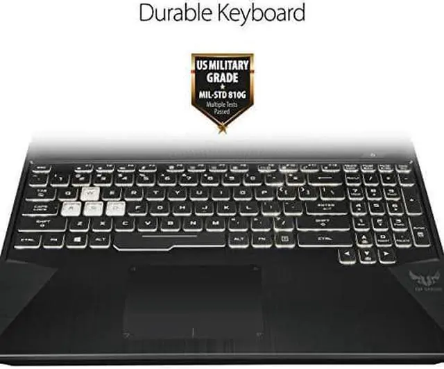 Alt view image 4 of 7 - ASUS TUF Gaming Laptop, 15.6 120Hz Full HD, AMD Ryzen R7-3750H, GeForce GTX 1650, 8GB, 512GB PCIe SSD,Wi-Fi 5, FX505DT-EB73