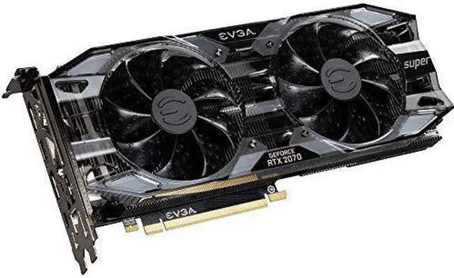 Alt view image 5 of 7 - EVGA GeForce RTX 2070 Super XC Gaming, 8GB GDDR6, Dual HDB Fans, RGB LED, Metal Backplate, 08G-P4-3172-KR