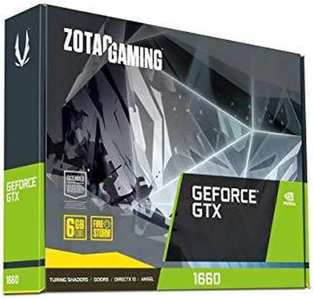 Alt view image 3 of 7 - ZOTAC Gaming GeForce GTX 1660 6GB GDDR5 192-bit Gaming Graphics Card, Super Compact, ZT-T16600F-10L