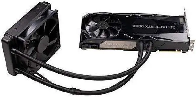 Alt view image 3 of 7 - EVGA GeForce RTX 2080 XC Hybrid Gaming, 8GB GDDR6, Hybrid & RGB LED Graphics Card 08G-P4-2184-KR