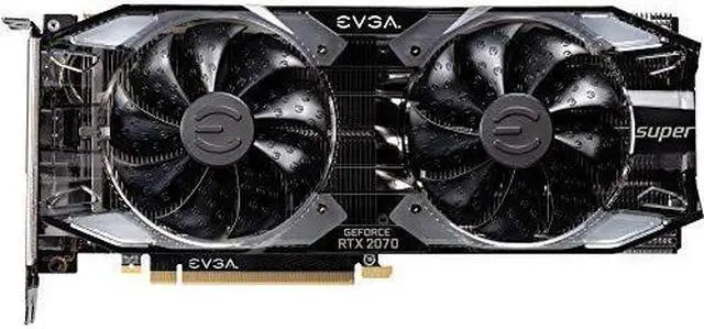 Alt view image 6 of 7 - EVGA GeForce RTX 2070 Super XC Gaming, 8GB GDDR6, Dual HDB Fans, RGB LED, Metal Backplate, 08G-P4-3172-KR