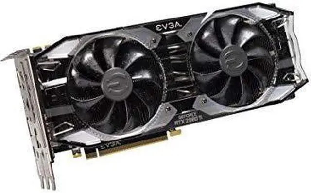 Alt view image 6 of 7 - EVGA GeForce RTX 2080 Ti XC Ultra Gaming, 11GB GDDR6, Dual HDB Fans & RGB LED Graphics Card 11G-P4-2383-KR