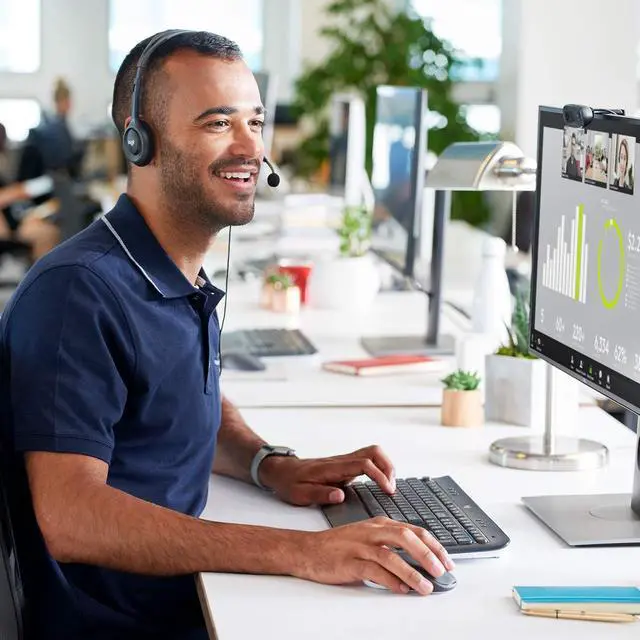 Alt view image 6 of 7 - Logitech H111 Wired Stereo Headset (981-000612)