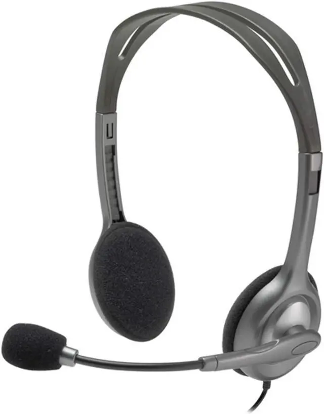 Alt view image 7 of 7 - Logitech H111 Wired Stereo Headset (981-000612)