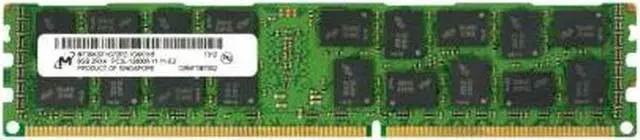 Main image of MICRON MT36KSF1G72PZ.1G6K1 8GB 1600MHZ RDIMM  2RX4 PC3L-12800R-11-13-E2 36 CHIP ECC REGISTERED MEMORY MODULE...