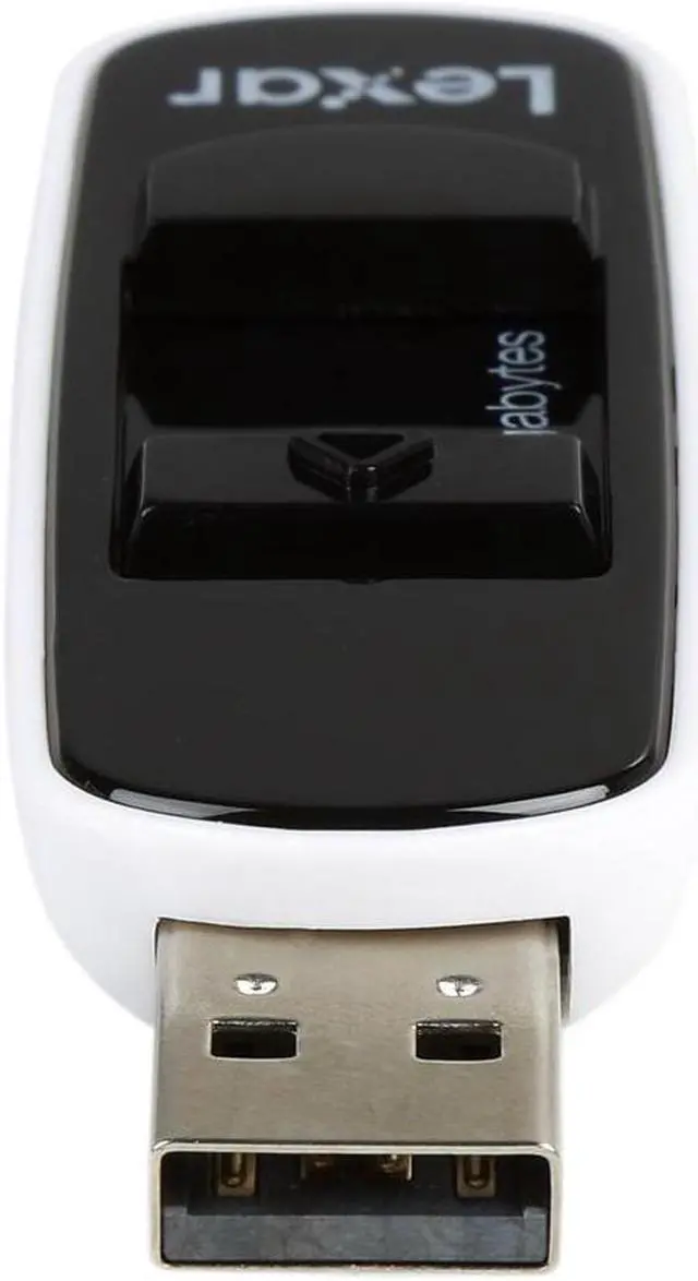 Alt view image 6 of 6 - Lexar USB JumpDrive 64GB S70 USB Flash Drive LJDS70-64GB BLACK/WHITE 000-122