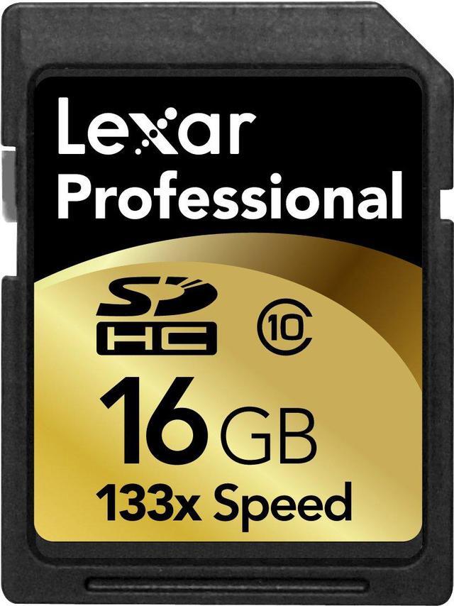 Main image of Lexar Media Professional LSD16GCRBNA133 16 GB Secure Digital High Capacity (SDHC) - 1 Card