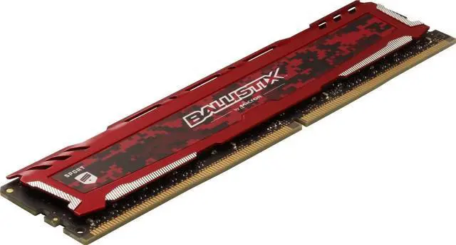 Alt view image 5 of 5 - Ballistix Sport LT 16GB DDR4 3200 (PC4 25600) Desktop Memory Model BLS16G4D32AESE