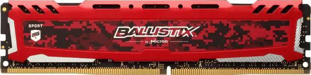 Alt view image 4 of 5 - Ballistix Sport LT 16GB DDR4 3200 (PC4 25600) Desktop Memory Model BLS16G4D32AESE
