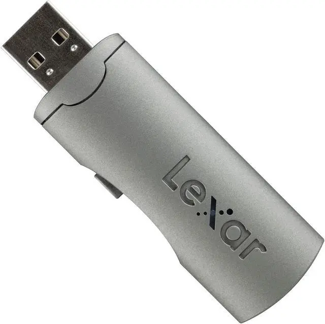 Main image of Lexar 32GB Echo SE USB 2.0 Backup Flash Drive LEHSE32GBSBEU  SILVER GRAY