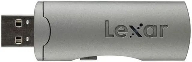 Alt view image 2 of 2 - Lexar 32GB Echo SE USB 2.0 Backup Flash Drive LEHSE32GBSBEU  SILVER GRAY
