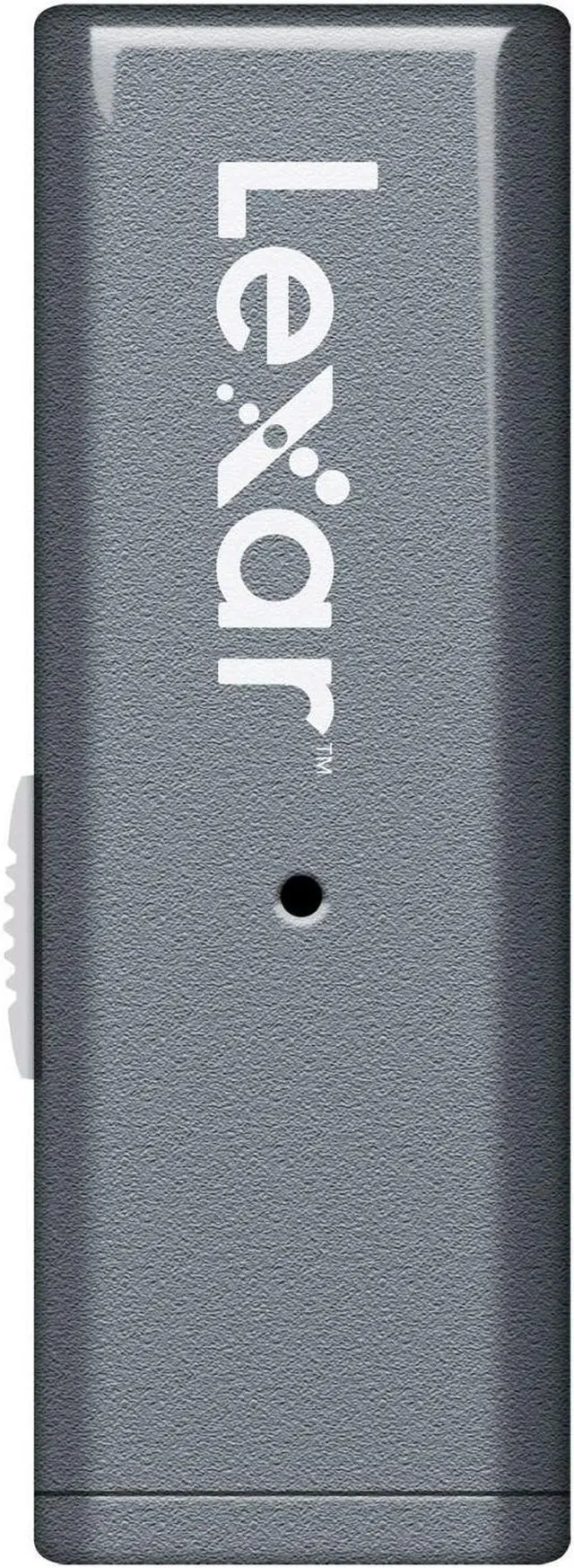 Main image of LEXAR FLASH JUMP DRIVE 16GB CAPLESS SLIDE TYPE USB 2.0  METALIC  SILVER LJDRX16GASBEU SILVER GRAY METALLIC