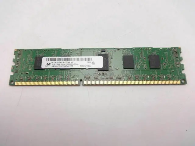 Main image of Micron MT9KSF25672PZ-1G4M1 2GB 9 CHIP 1.35V PC3-10600R 1RX8 RDIMM Server memory MODULE