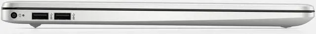Alt view image 6 of 6 - 2021 HP 15.6" HD Touchscreen Premium Laptop, 11th Gen Intel Core i3-1115G4 upto 4.1GHz, 16GB RAM, 512GB SSD, Card Reader, USB-C, HDMI, WIFI, Windows 10 Home, Silver