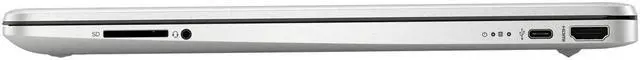 Alt view image 4 of 4 - Newest HP 15.6" HD Premium Business Laptop, 11th Gen Intel Quad-Core i3-1125G4 upto 3.7GHz, 16GB RAM, 256GB PCIe SSD, Intel UHD Graphics, USB-C, WIFI, Card Reader, Windows 10 Home,Silver