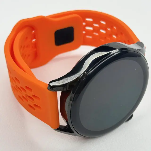 Alt view image 5 of 7 - Suitable for Samsung Watch Ultra 2025 silicone watchband, watch ULTRA ocean double-row buckle watchband