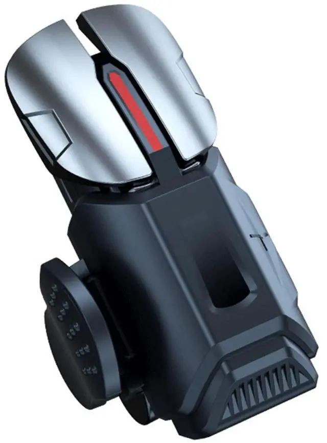 Alt view image 6 of 7 - TIAMKJ Mobile Six-finger Linkage Chicken-eating Artifact Mobile Game Handle Auxiliary Buttons Gamepad Assistance Chicken-eating Game Buttons Buzzers