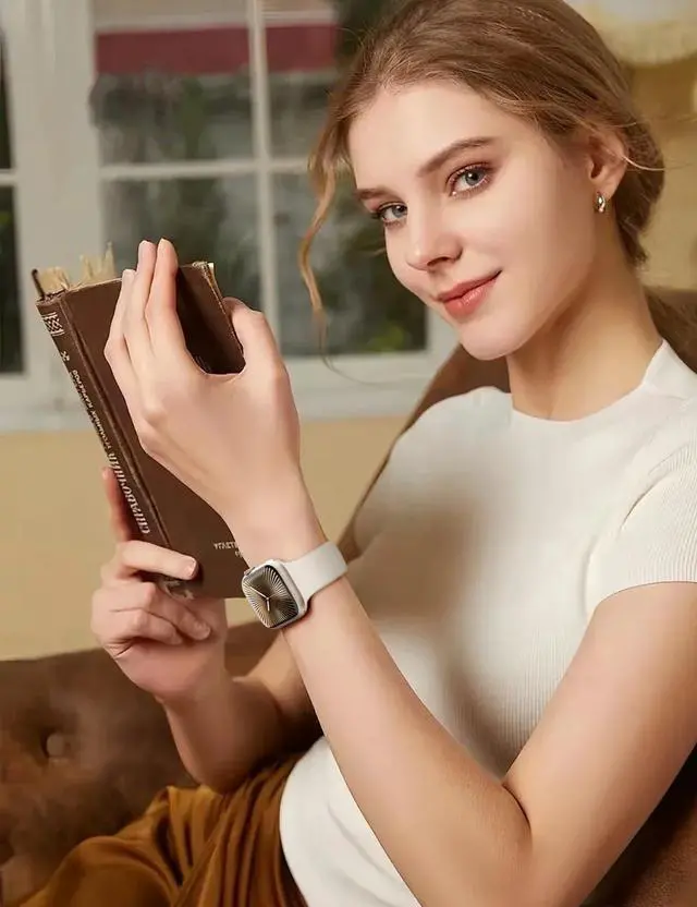 Alt view image 4 of 7 - Sport Silicone Band Compatible with Apple Watch Bands 40mm 38mm 41mm 44mm 45mm 42mm 49mm Women Men,Soft Wristband Waterproof Replacement Sport Strap for iWatch Bands Series 9 8 7 6 5 4 3 2 1 SE Ultra