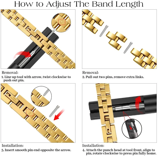 Alt view image 6 of 6 - Slim Gold Bracelet Apple Watch Bands for Women(No Case) 38mm 40mm 41mm 42mm, 0.3 Inch Width Stainless Steel Thin Dressy Metal Band Elegant Luxury Strap,38mm/40mm/41mm/42mm Gold (Series 11 10)