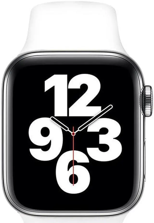 Alt view image 2 of 7 - Suitable for Apple Watch 1/2/3/4/5/6 Generation Model Size 38MM / 40MM / 41MM Universal White Couples Watch Chain 44mm White