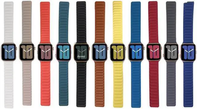 Main image of New Magnetic Rebate Watch Strap for Apple Watch 1/2/3/4/5/6/7 Generation Applicable to Model Size 42 44 45MM/38 40 41MM