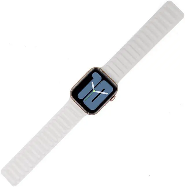 Alt view image 3 of 7 - New Magnetic Rebate Watch Strap for Apple Watch 1/2/3/4/5/6/7 Generation Applicable to Model Size 42 44 45MM/38 40 41MM