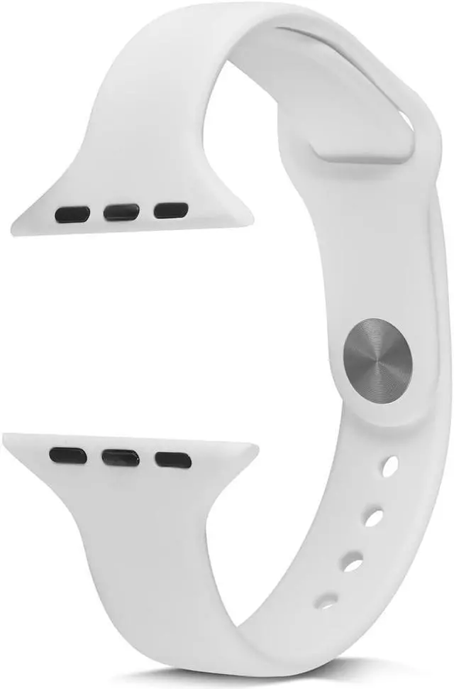 Alt view image 7 of 7 - The New Silicone is Suitable for The Small Pretty Waist Watch With Apple Watch 1 / 2 / 3 / SE / 4 / 5 / 6 generation 38/41/40/42/43/44/45MM 38mm Orange