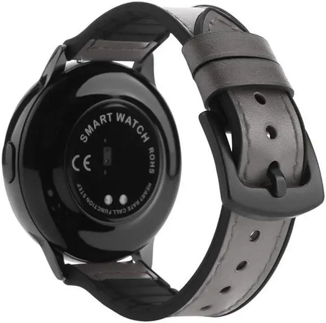 Alt view image 4 of 7 - New Silicone Leather Strap for Samsung Watch Model Size 20MM 22MM Solid Color Bracelet for Men And Women