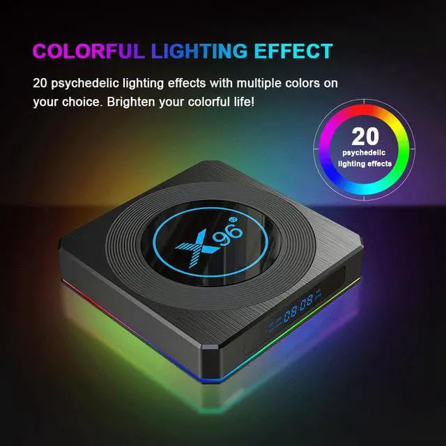 Alt view image 4 of 7 - New X96 X4 Amlogic S905X4 Smart TV Box Android 11.0 4GB 64GB 1000M BT4.1 4K Media Player Set top box 4GB 32GB VS X96 MAX+