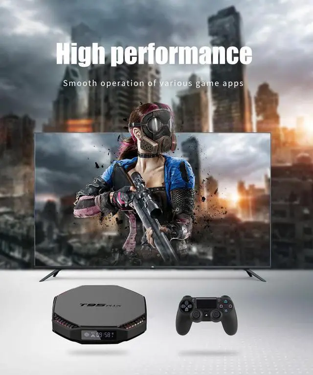 Alt view image 6 of 7 - T95 Plus Rk3566 Android Set Top Box TV Box Android 11 PK H96 Max X88 X99 TV Box Android Box Google Android Player Receiver  4GB  32GB