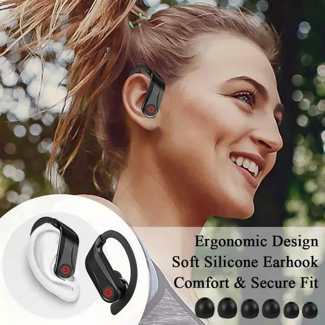 Alt view image 3 of 6 - Bluetooth 5.0 Earbuds for Iphone  Android Wireless Headphones Waterproof