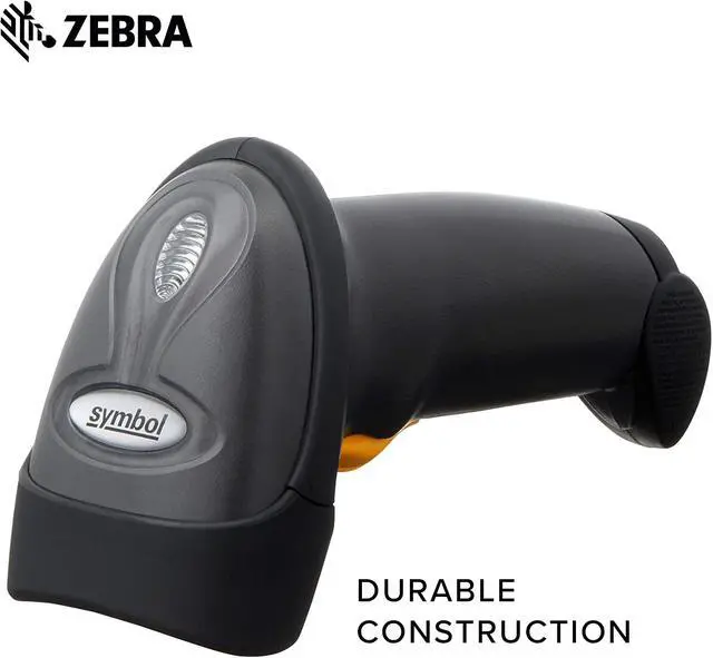 Alt view image 5 of 8 - Symbol LS 2208 BarCode Scanner HandHeld RJ45 To USB Black w/Stand LS2208-SR20007R-UR