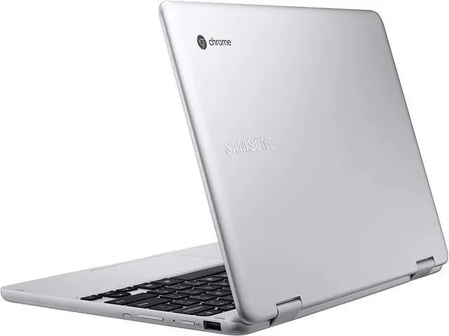 Alt view image 4 of 18 - Samsung - Plus 2-in-1 12.2" Touch-Screen Chromebook - Intel Celeron - 4GB Memory - 64GB eMMC Flash Memory - Light Titan