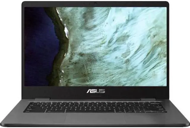 Alt view image 3 of 9 - ASUS C423NABCLN5 14" Chromebook- Celeron N3350 4GB  LPDDR4 32GB Flash Memeory