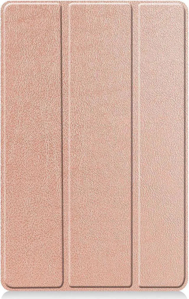 Alt view image 5 of 7 - Mazepoly Samsung Galaxy Tab A7(SM-T500/T505/T507) 10.4 inch 2020 Case, Multi- Viewing Angles, Tri-Fold Stand Smart Case for Samsung Galaxy Tab A7[Auto Wake/Sleep]/Rose Gold