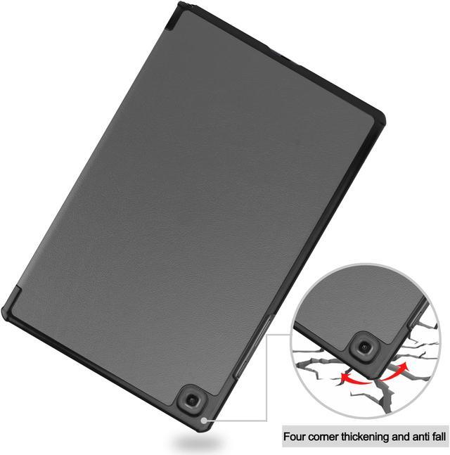 Alt view image 6 of 7 - Mazepoly Samsung Galaxy Tab A7(SM-T500/T505/T507) 10.4 inch 2020 Case, Multi- Viewing Angles, Tri-Fold Stand Smart Case for Samsung Galaxy Tab A7[Auto Wake/Sleep]/Gray