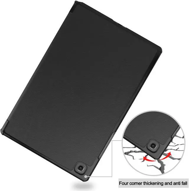 Alt view image 3 of 4 - Mazepoly Galaxy Tab A7 (SM-T500/T505/T507) Accessories Bundle:Samsung Tab A7 10.4 inch Smart Black Case, 64GB Memory Card with adapter and Micro-Fiber Touch Screen Stylus Capacitive Pen