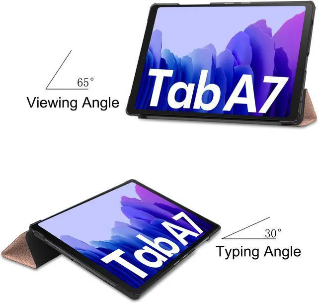 Alt view image 6 of 7 - 2021 Samsung Galaxy Tab A7 10.4'' Inch 32 GB Wi-Fi Android 10 Touchscreen International Tablet (Gray) Bundle with Mazepoly  Accessories