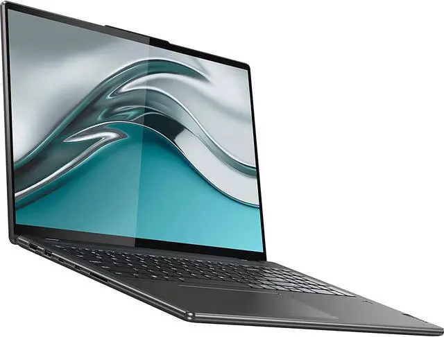 Alt view image 4 of 5 - Lenovo Yoga 7i 16 inch 2.5K Touchscreen (2560 x 1600) 2-in-1 Convertible Laptop Computer, Core i5-1240P, 8GB Memory, 256GB SSD, Backlit Keyboard, Storm Grey with Mazepoly Accessories