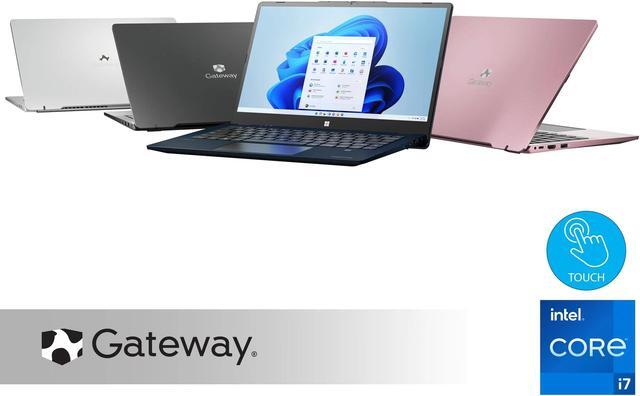 Alt view image 3 of 7 - Gateway 14.1" Ultra Slim Notebook, FHD Touchscreen, Intel Core i7-1255U, 8GB RAM, 512GB SSD, Fingerprint Scanner, Tuned by THX Audio, 2MP Camera, HDMI, Windows 11, Black + Mazepoly Accessories