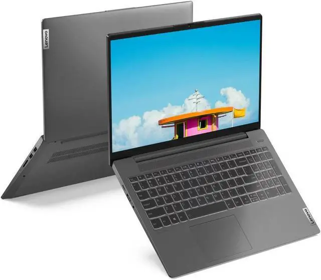 Alt view image 4 of 7 - Lenovo Ideapad 5 14" 1080p Touchscreen Laptop, AMD Ryzen 7 5700U, 1.8GHz, 8GB RAM, 512GB SSD, Backlit Keyboard, 4-in-1 Card Reader, Windows 11Home, Bluetooth, Graphite Grey + Mazepoly Accessories