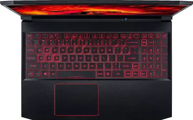 Alt view image 3 of 6 - Acer Nitro 5 15.6 Full HD(1920x1080) IPS Gaming Laptop, Intel Hexa-core i5-10300H CPU, 16GB DDR4, 512GB SSD NVIDIA GeForce GTX1650, Backlit Keyboard, Windows 10 Home with Mazepoly Accessories