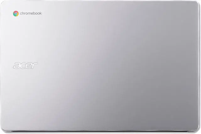 Alt view image 3 of 7 - Acer Chromebook 315 (2023) Laptop, 15.6" FHD IPS Display, Intel Celeron N4500, 4GB RAM, 64GB eMMC, Pure Silver, Chrome OS, Wi-Fi 6, Protective Sleeve Included + Mazepoly Accessories