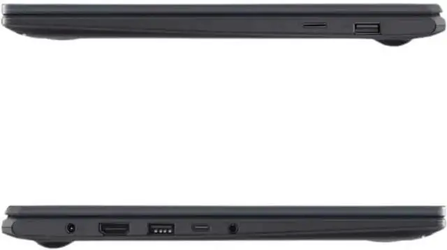 Alt view image 2 of 6 - ASUS Vivobook E410 14" FHD Thin Laptop, Intel Celeron N4500 Processor, 4GB RAM, 128GB eMMC, Intel UHD Graphics, Win 11 Home S, Star Black with Mazepoly Accessories
