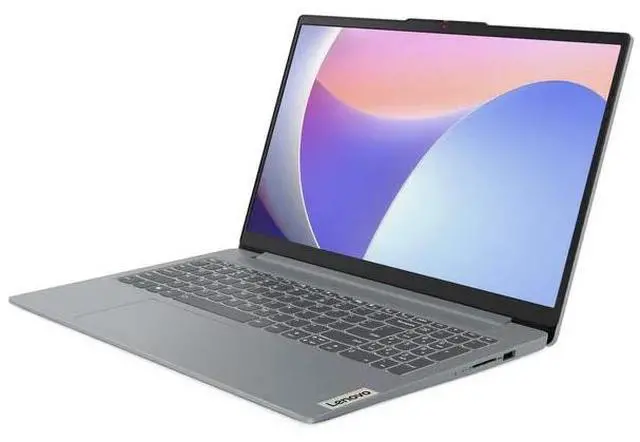 Alt view image 3 of 7 - Lenovo IdeaPad Slim 3i 15.6" FHD Laptop, Intel Core i3-N305, 8GB RAM, 128GB UFS, Copilot AI, Wi-Fi6, Bluetooth, Webcam, Windows 11 Home in S Mode, Grey with Mazepoly Accessories