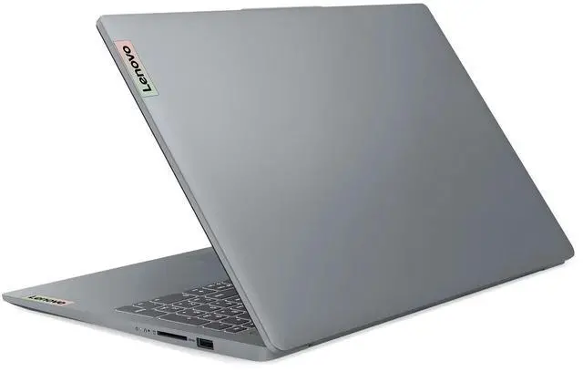 Alt view image 5 of 7 - Lenovo IdeaPad Slim 3i 15.6" FHD Laptop, Intel Core i3-N305, 8GB RAM, 128GB UFS, Copilot AI, Wi-Fi6, Bluetooth, Webcam, Windows 11 Home in S Mode, Grey with Mazepoly Accessories