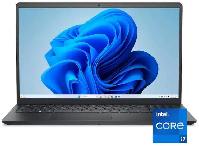 Alt view image 3 of 6 - Dell LDC15250 15.6'' FHD Touchscreen Laptop, Intel Core i7-1355U Processor, 16GB DDR4 RAM, 1TB SSD, Intel UHD Graphics, Copilot AI, Windows 11 Home in S Mode, Carbon Black with Mazepoly Accessories