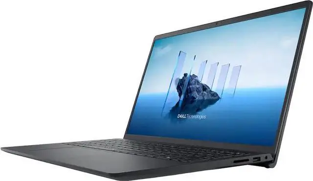 Alt view image 6 of 6 - Dell LDC15250 15.6'' FHD Touchscreen Laptop, Intel Core i7-1355U Processor, 16GB DDR4 RAM, 1TB SSD, Intel UHD Graphics, Copilot AI, Windows 11 Home in S Mode, Carbon Black with Mazepoly Accessories