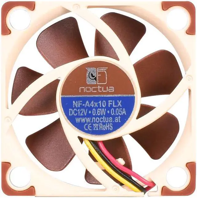 Alt view image 6 of 6 - Premium Fan Noctua NF-A4x10 FLX 12V 4010 Cooling Fan 4500 RPM Cooler 3D Printer Radiator Ender3/3S Pro 40X40X10mm Heater Towers
